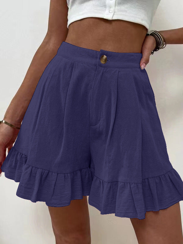 Women's High Waist Shorts - Clevecorner