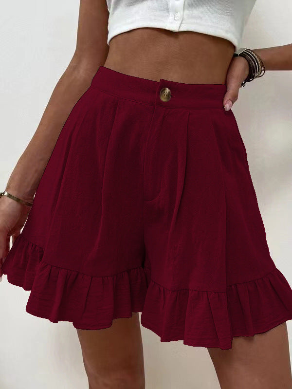 Women's High Waist Shorts - Clevecorner