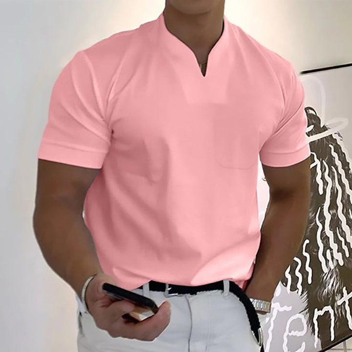 Gentleman Short Sleeve T-Shirt With Pocket