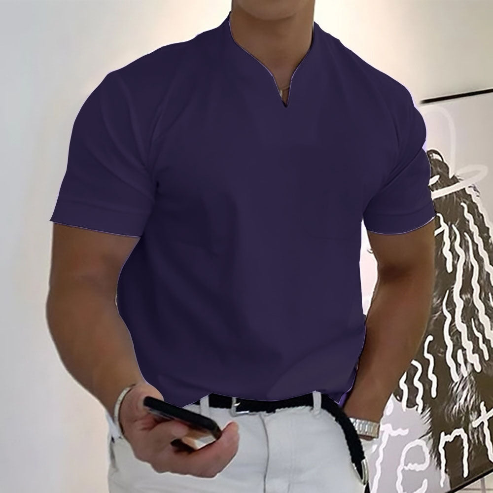 Gentleman Short Sleeve T-Shirt With Pocket