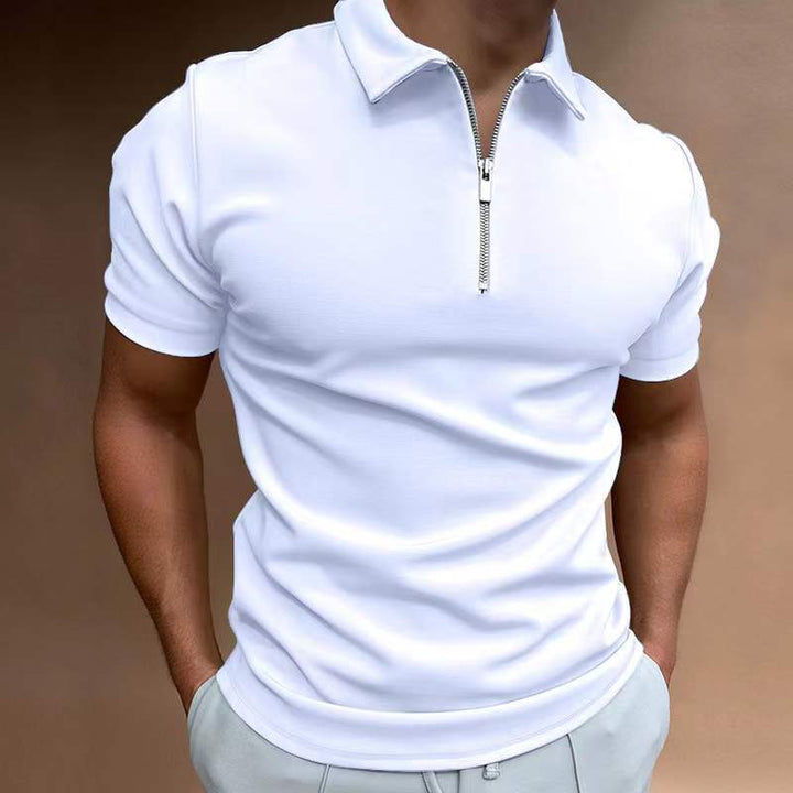 Men's Casual Short Sleeve Polo Shirt