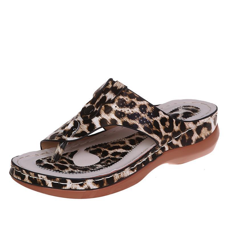 Thong Sandals Wedges Shoes Summer Beach Shoes Flip Flops