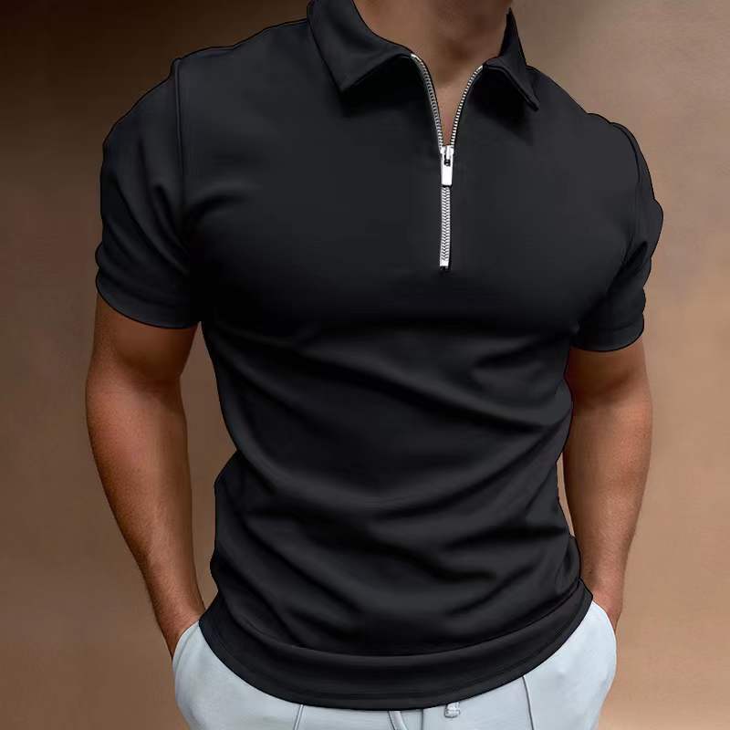Men's Casual Short Sleeve Polo Shirt