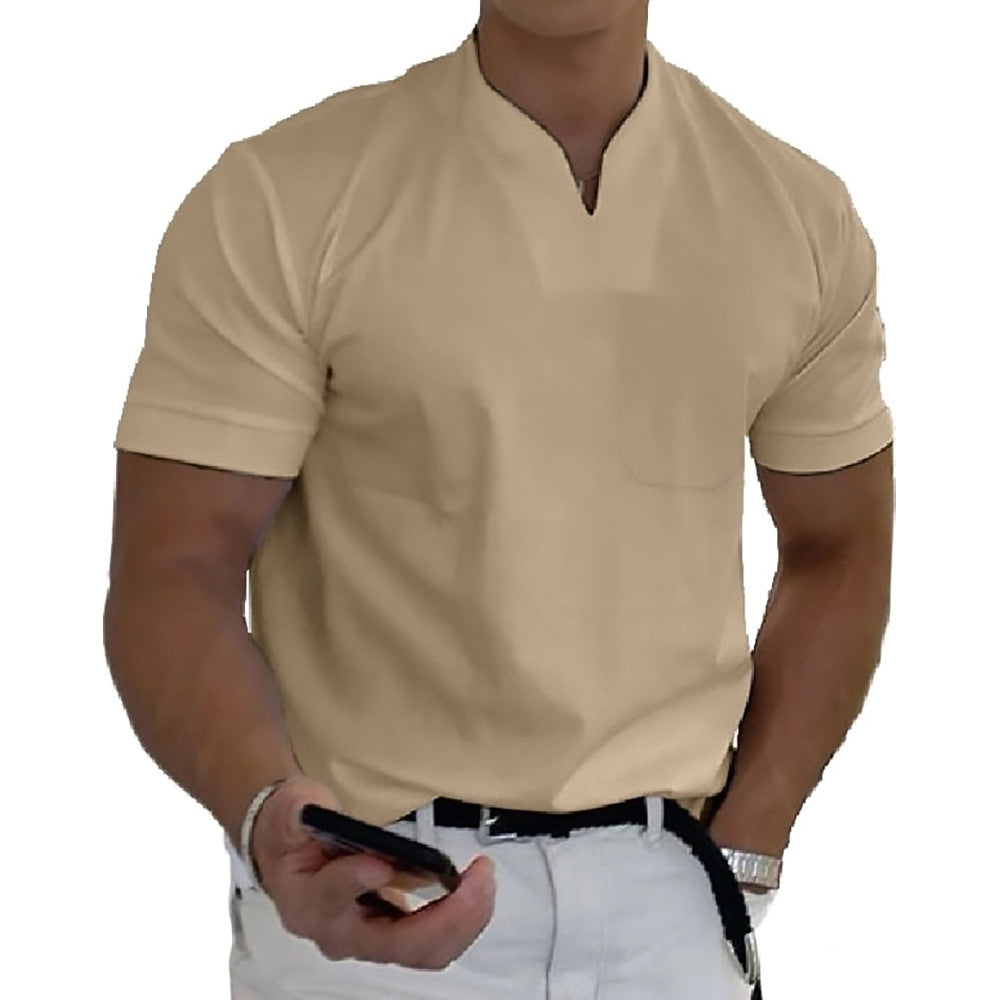 Gentleman Short Sleeve T-Shirt With Pocket