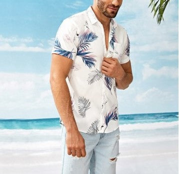 Men's Printed Hawaiian Shirt