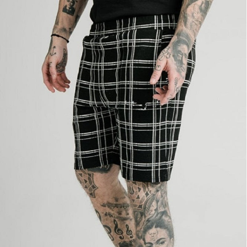 Men's Summer Striped Casual Shorts